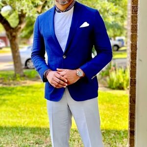 Moss 1851 Linen blazer US/UK42R